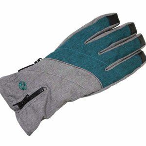 Gloves Lg - Teal & Gray Women's Thinsulate 80g Turbine NWT